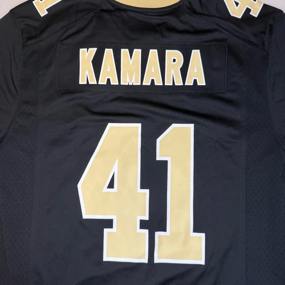 NWT Nike Saints Kamara‎ #41 Jersey Black Size Large NFL On Field